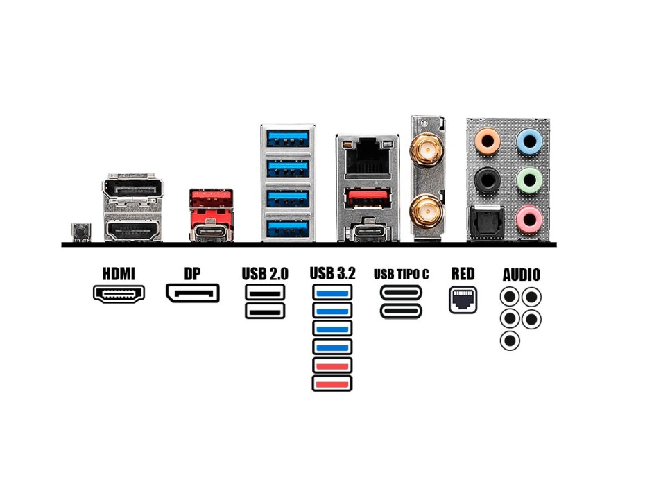 PLACA MADRE MSI X670-P WIFI, PARA PROCESADORES AMSR RYZEN AM5, 4 RANURAS  DE MEMORIA DDR5 HASTA 128GB BUSS 4800 MHZ, SERIE 7000 (911-7D67-006)