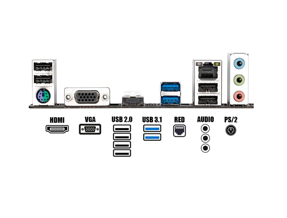 PLACA MADRE GIGABYTE H510M H (H510M-H) SOCKET LGA 1200 | RAM DDR4 BUSS 3200MHZ | 11VA,10MA GEN