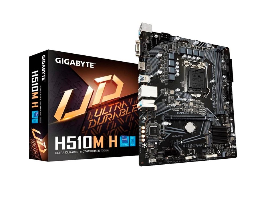 PLACA MADRE GIGABYTE H510M H (H510M-H) SOCKET LGA 1200 | RAM DDR4 BUSS 3200MHZ | 11VA,10MA GEN