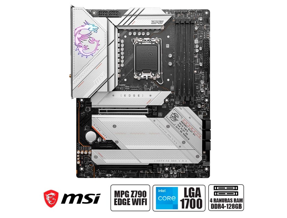 PLACA MADRE MSI MPG Z790 EDGE WIFI  | ATX | DDR4 | LGA 1700 ( MPG Z790 EDGE WIFI DDR4 )