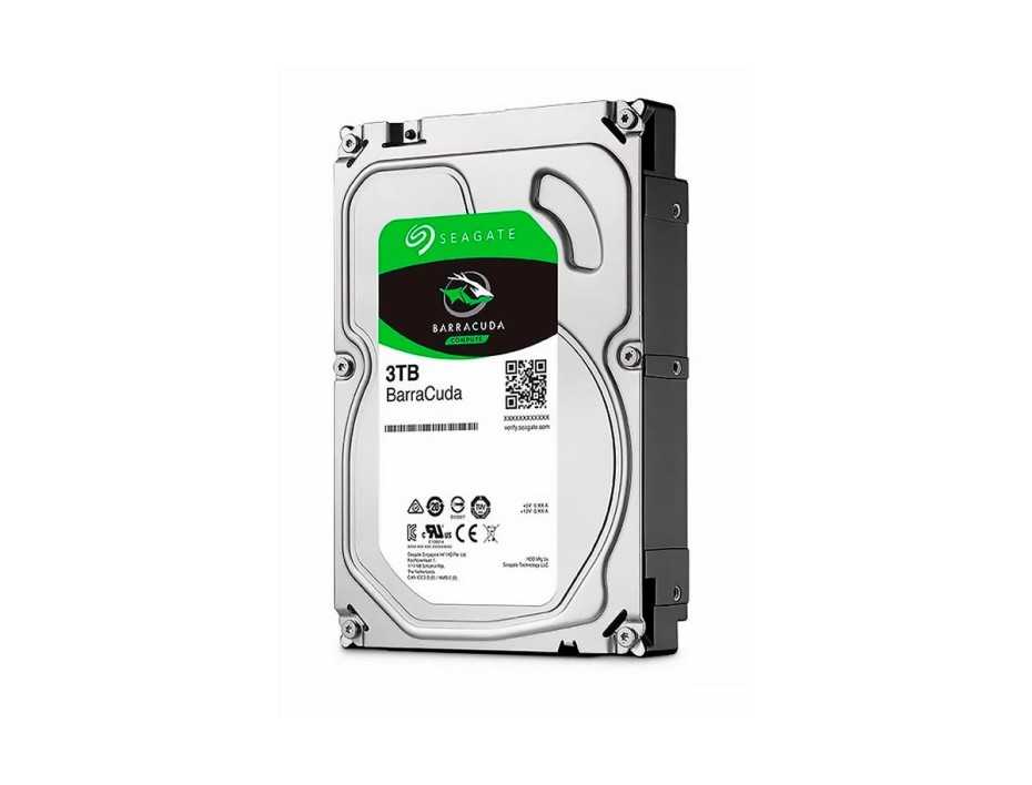 DISCO DURO SEAGATE 3TB VERDE, CACHE DE 256MB, VELOCIDAD DE ROTACION 5400 RPM, FORMATO DE 3.5", SATA 3, PARA PC DE ESCRITORIO (ST3000DM007)