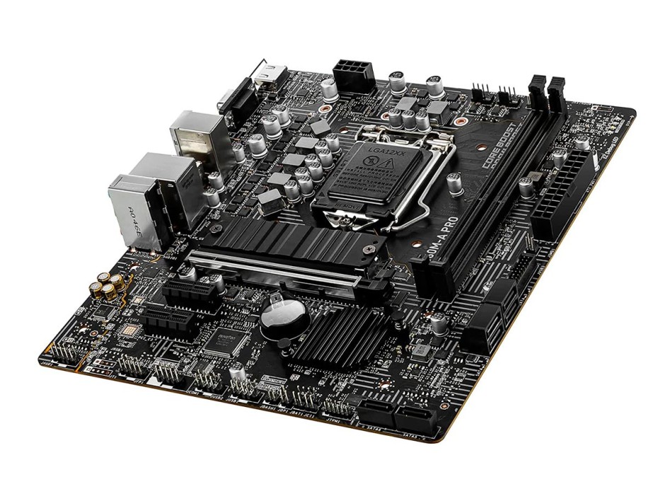 PLACA MADRE MSI B560M-A PRO, PARA PROCESADORES INTEL LGA 1200, 2 RANURAS DE MEMORIA DDR4 HASTA 64GB BUSS 5200, 10A 11VA GEN. (911-7D20-010)