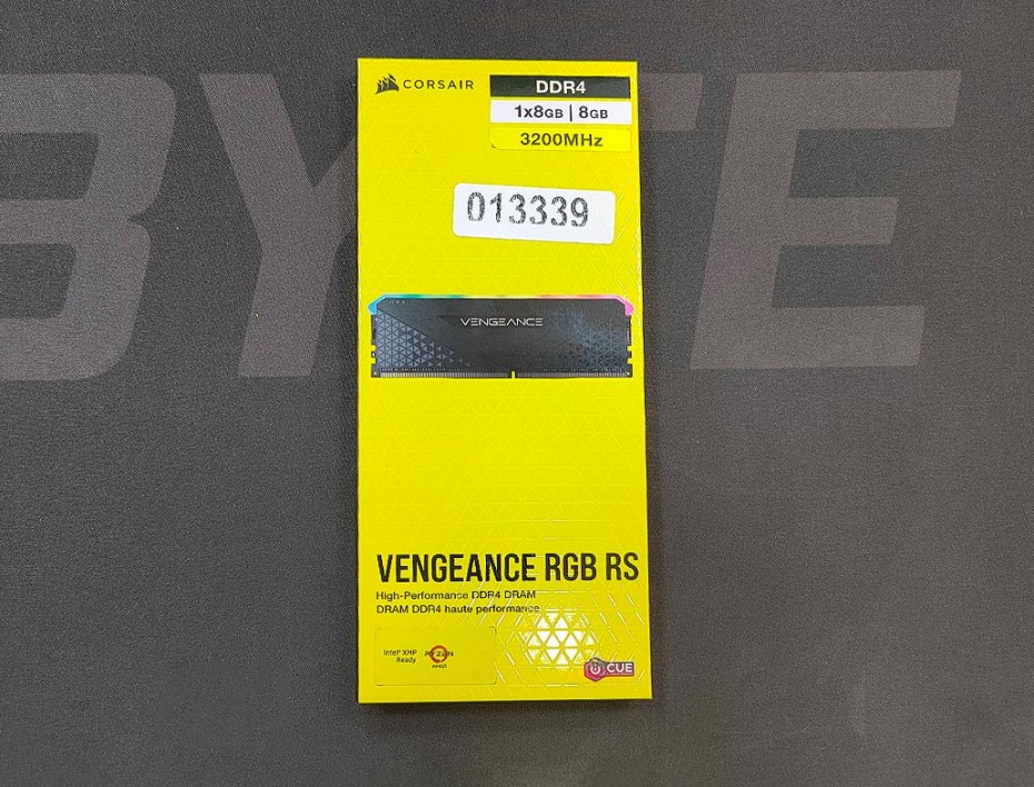 Memoria Ram Corsair Ddr4 8gb Vengeance Rs (cmg8gx4m1e3200c16) 3200 Mhz, Negro, Rgb