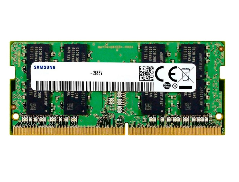 MEMORIA PARA LAPTOP SODIMM,PC4-3200AA, SAMSUNG DDR4 4GB, FRECUENCIA 3200 MHZ  (M471A5244CB0-CWE)