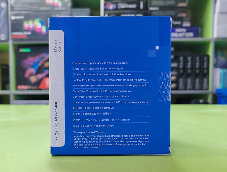 Procesador Intel Core I5 11400 2.6ghz Hasta 4.4ghz 12mb (bx8070811400) Lga 1200, 6 Nucleos, C/ Grafica Uhd 730