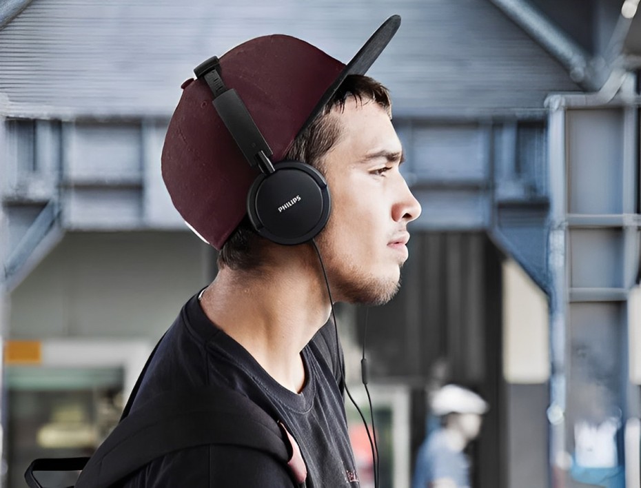 AURICULAR PHILIPS, CON MICROFONO, CONEXION A CABLE, CONTROL DE VOLUMEN, ALMOHADILLAS SUAVES, COLOR NEGRO (SHL5005/00)