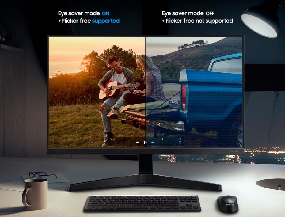 MONITOR SAMSUNG 27 PULGADAS, F27T350 LED IPS, RESOLUCION FULL HD 1920 X 1080, PUERTO 1 VGA 1 HDMI, FRECUENCIA 75HZ, 5MS (LF27T350FHLXPE)