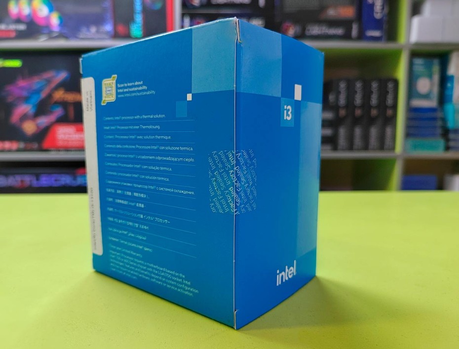 PROCESADOR INTEL CORE I3 13100 3.4GHZ HASTA 4.50GHZ 12MB (BX8071513100) LGA 1700 | 4 NUCLEOS | C/ GRAFICA UHD 730
