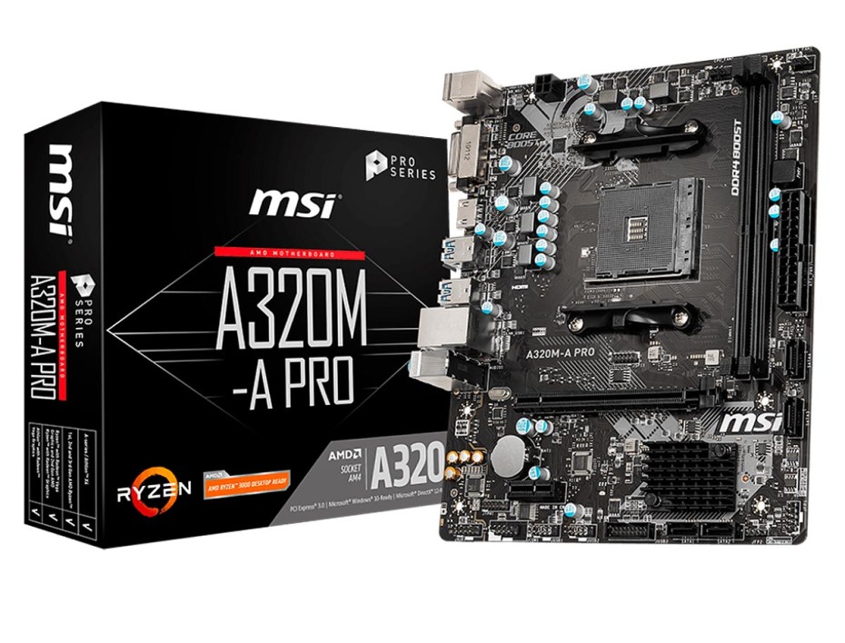 PLACA MADRE MSI A320M-A PRO AM4 ( 911-7C51-012 )