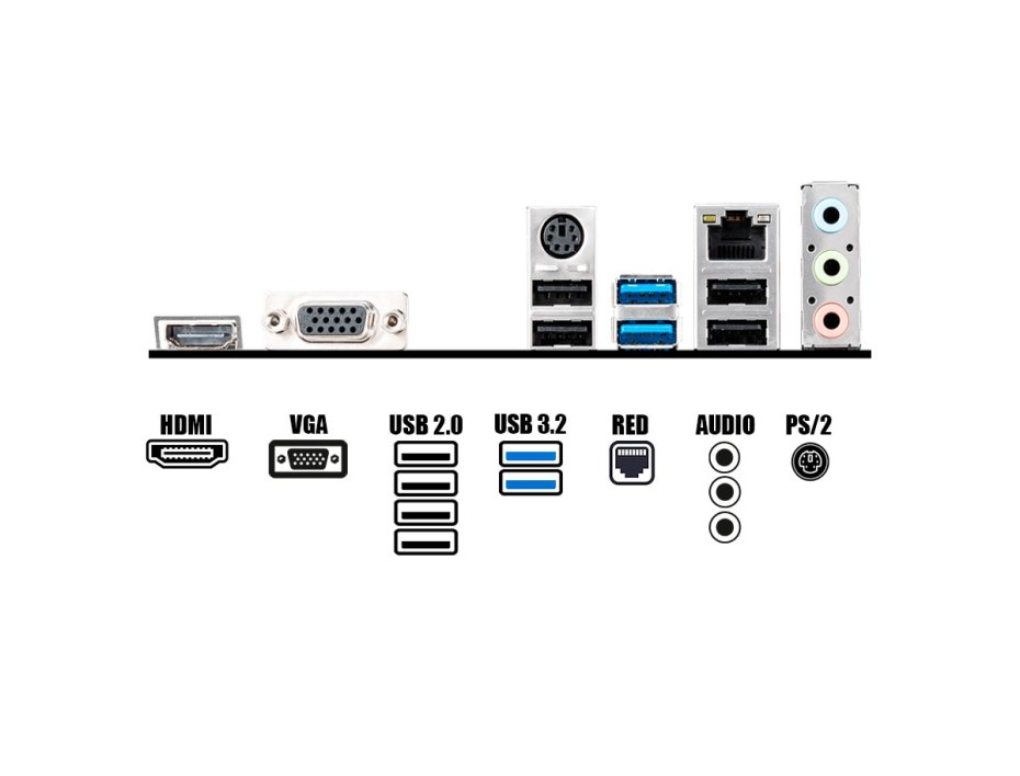 Placa Madre Msi B560m Pro-e (911-7d22-074) Socket Lga 1200, Ram Ddr4 Buss 4800oc Mhz, 11va, 10ma Gen