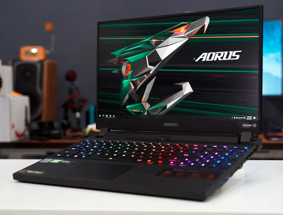 LAPTOP GIGABYTE CORE I7 12700H AORUS 5 SE4, PANTALLA 15.6 FHD 144HZ,RAM 16GB (2X8),SSD M.2 512GB, VIDEO 3070 8GB NVIDIA, WI11 H (AORUS5SE4-73LA513SH )