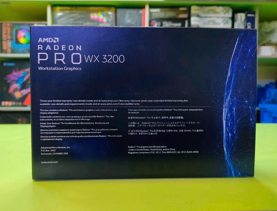 Tarjeta De Video Biostar Wx 3200 Pro 4gb Gddr5 (100-506115) Radeon 128 Bits, 1 Ventilador