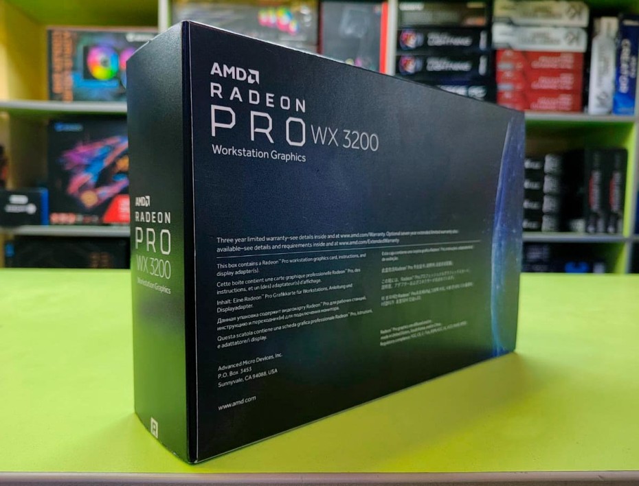 Tarjeta De Video Biostar Wx 3200 Pro 4gb Gddr5 (100-506115) Radeon 128 Bits, 1 Ventilador