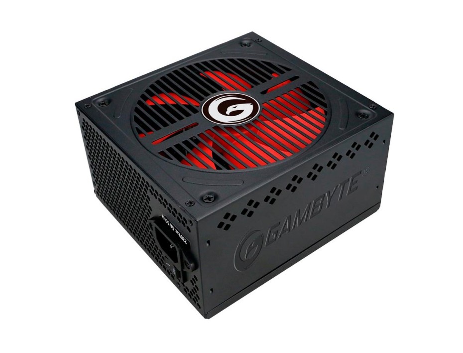 FUENTE DE PODER GAMBYTE 600W B600W (GI-B600W-N) ATX | OEM | NO MODULAR | NEGRO