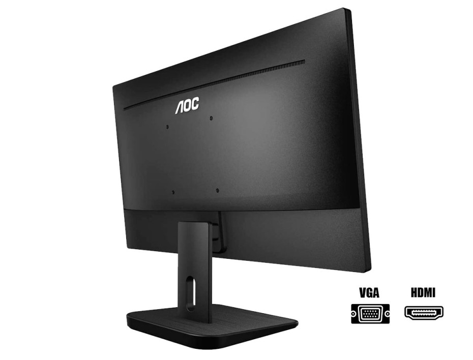 MONITOR AOC 20 PULGADAS, 20E1H, LED PLANO, PUERTO 1 VGA 1 HDMI, 5MS, 60HZ, RESOUCION 1600X900 16:9 (4038986100885)
