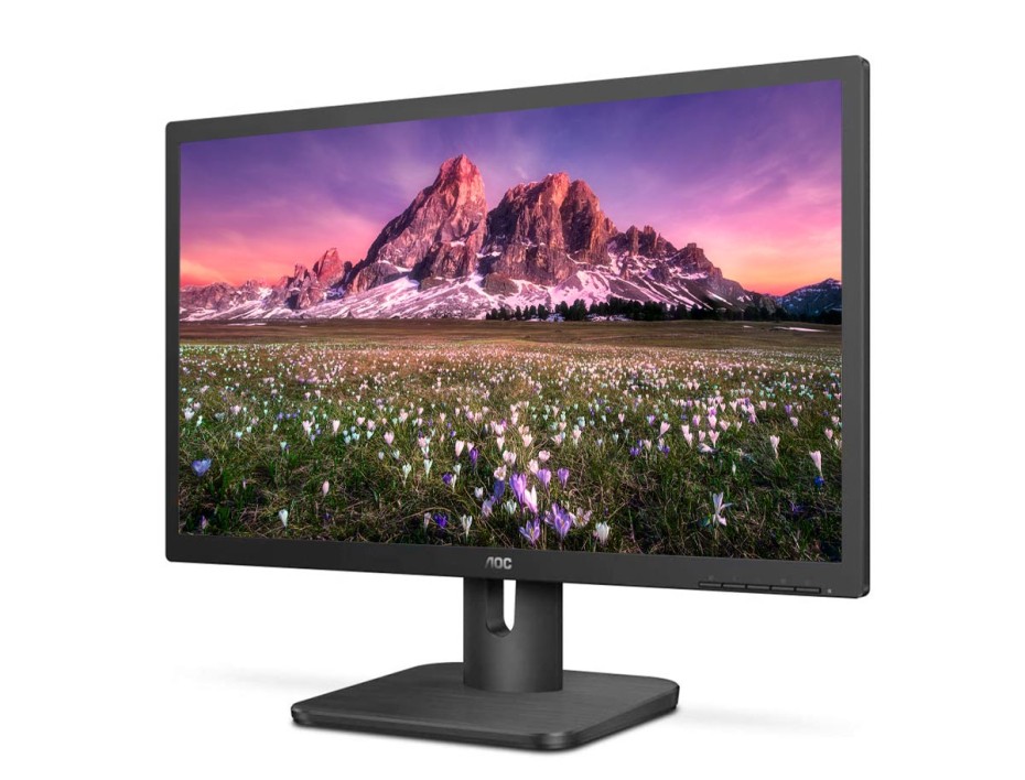 MONITOR AOC 20 PULGADAS, 20E1H, LED PLANO, PUERTO 1 VGA 1 HDMI, 5MS, 60HZ, RESOUCION 1600X900 16:9 (4038986100885)