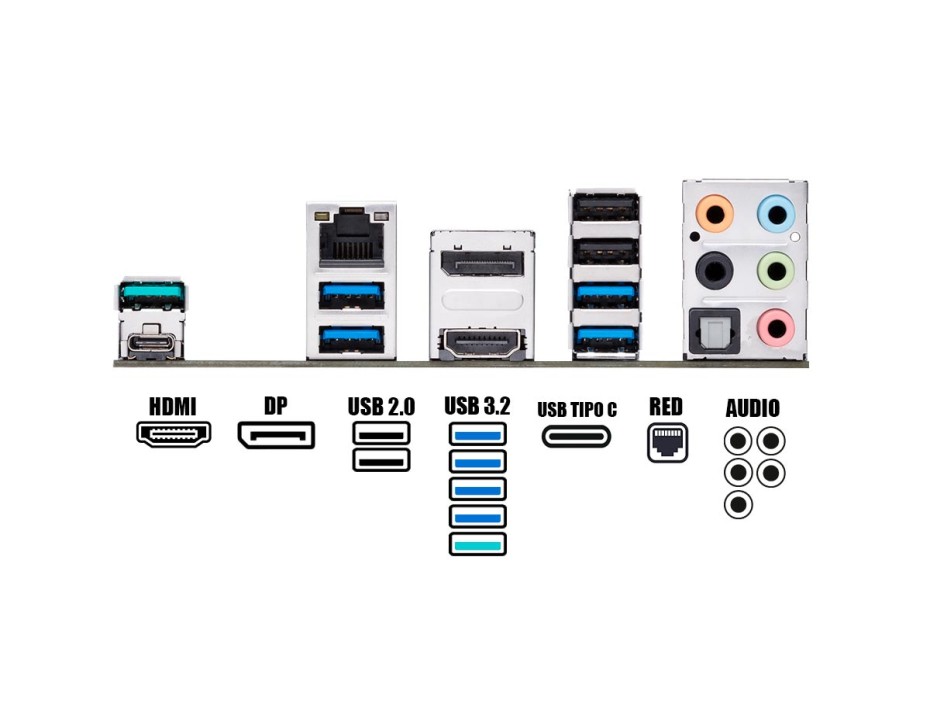 Placa Madre Asus B550-plus Prime (prime B550-plus) Socket Am4, Ram Ddr4 Buss 4400oc Mhz