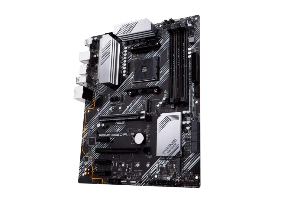 Placa Madre Asus B550-plus Prime (prime B550-plus) Socket Am4, Ram Ddr4 Buss 4400oc Mhz