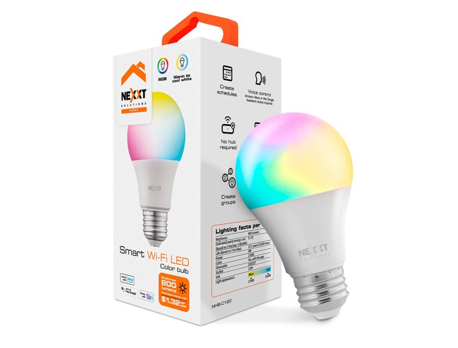FOCO LED INTELIGENTE NEXXT HOME WIFI  200W (NHB-C120)