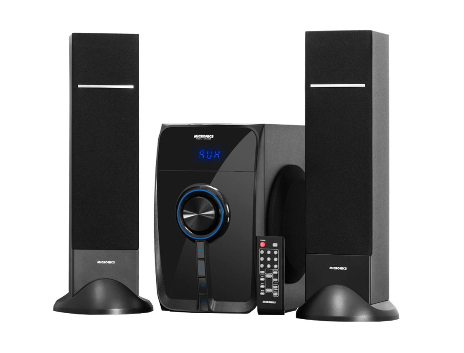 SUBWOOFER MICRONICS PASCAL+ ADVANCE 100 WATTS | FM+USB+SD+BT & CONTROL (MIC S7501BT)