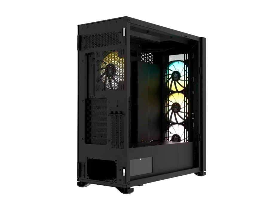 CASE CORSAIR ICUE 7000X RGB TG S/ FUENTE NEGRO 1 PANEL VIDRIO 4 VENTILADORES CON ILUMINACION RGB (CC-9011226-WW)