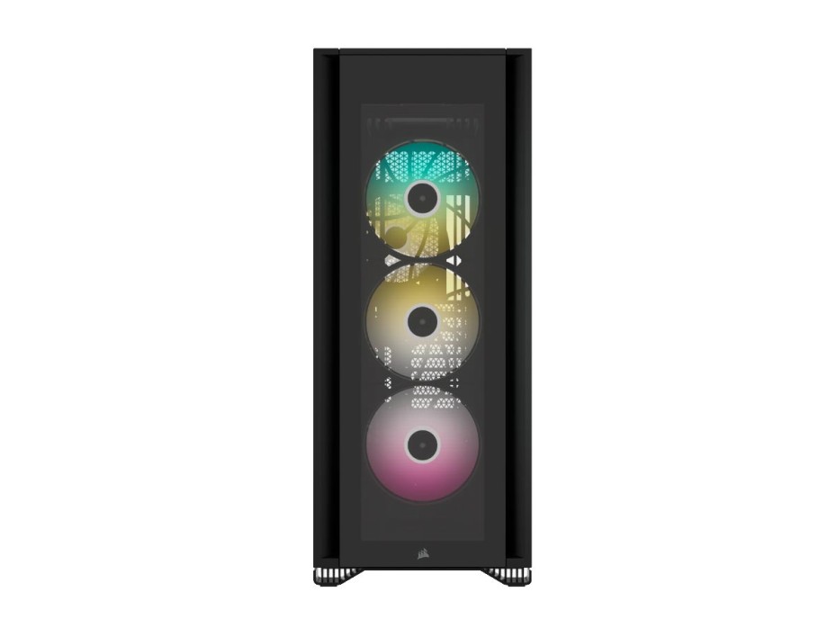 CASE CORSAIR ICUE 7000X RGB TG S/ FUENTE NEGRO 1 PANEL VIDRIO 4 VENTILADORES CON ILUMINACION RGB (CC-9011226-WW)