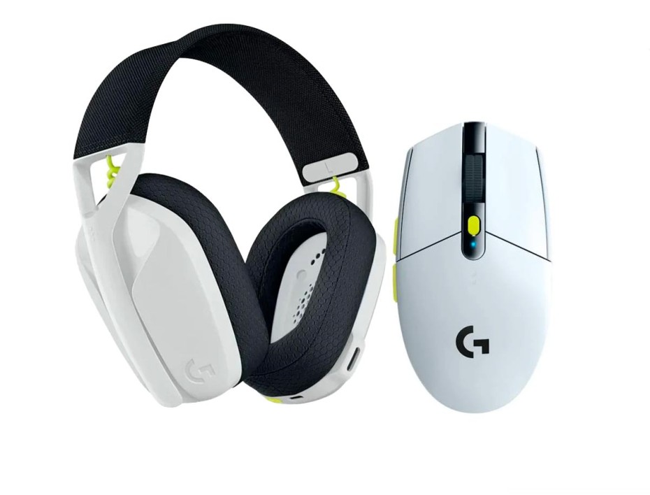 COMBO 2 EN UNO LOGITECH GAMING BUNDLE 1, AURICUAR G435, MOUSE G305 INALAMBRICO, (981-001161)