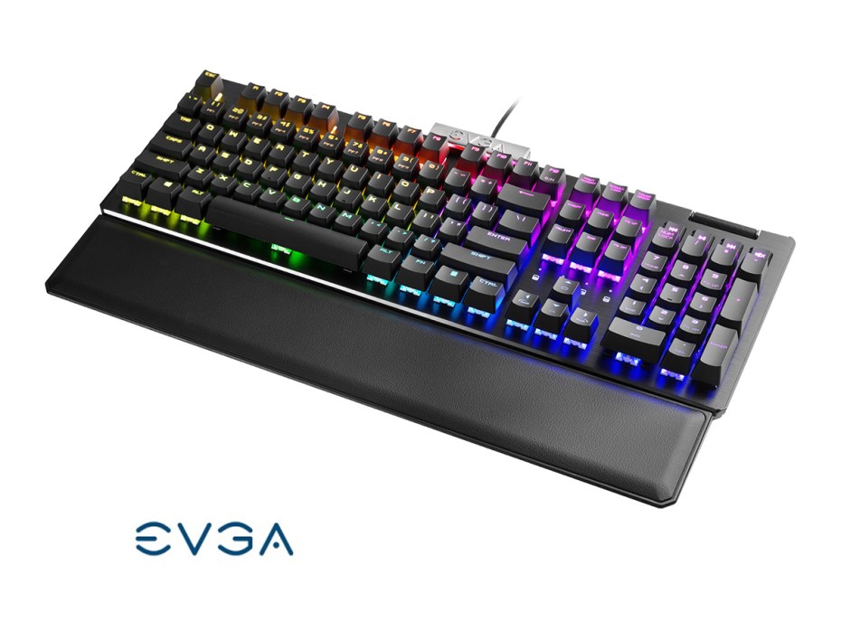 TECLADO EVGA GAMING MECANICO Z15 | SWITCH KAILH SPEED SILVE (821-W1-15US-KR)