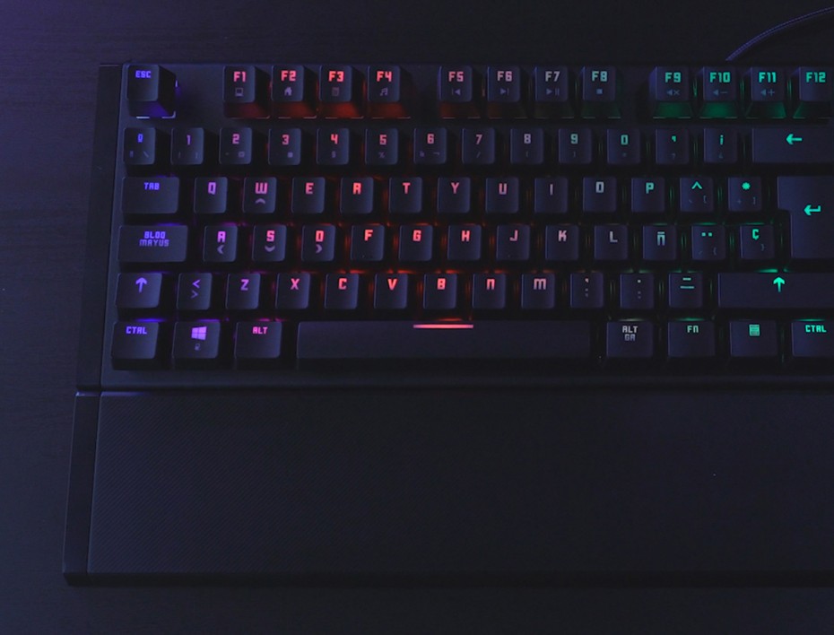 TECLADO KROM KEMPO GAMER MECANICO, CON ILUMINACION RGB LED (NXKROMKEMPO)