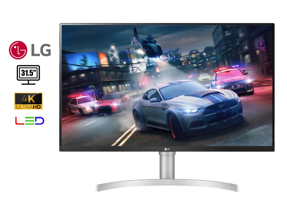 MONITOR LG 31.5 PULGADAS, LED 32UN550, RESOLUCION 3840 X 2160, PUERTO 2