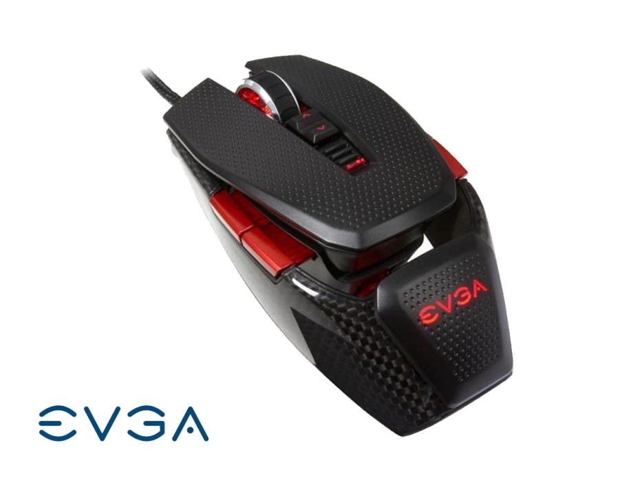 MOUSE EVGA GAMING TORO X10 CARBON ABSOLUTE CONTROL (901-X1-1102-KR)