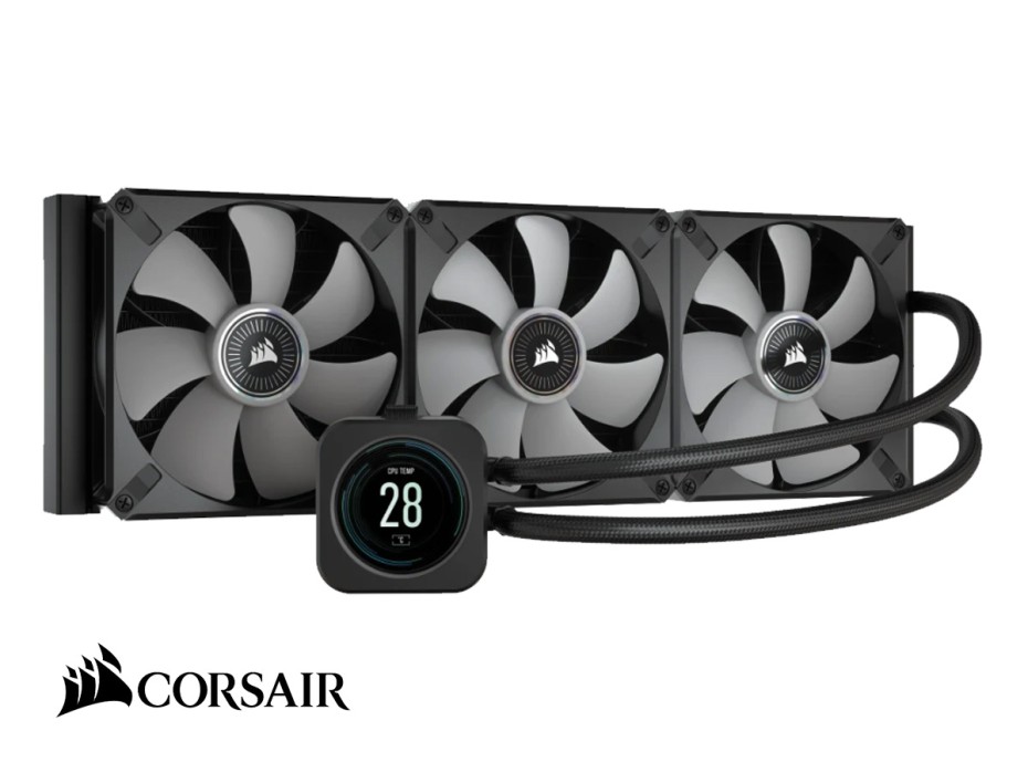 SISTEMA DE ENFRIAMIENTO LIQUIDO CORSAIR ICUE H170I LCD ( RVCW-9060063-WW) LED RGB