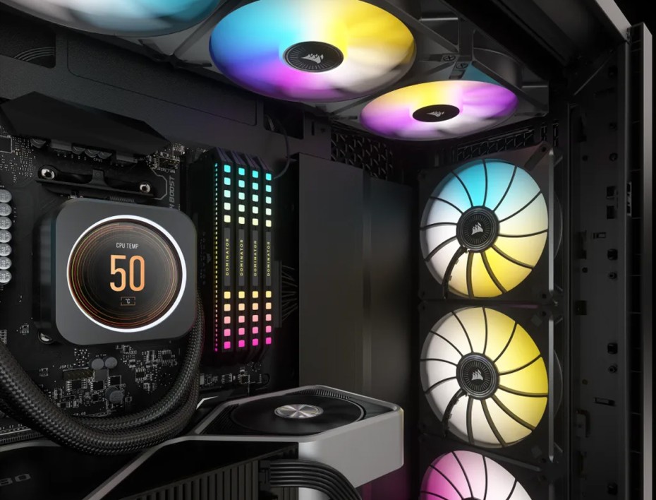 SISTEMA DE ENFRIAMIENTO LIQUIDO CORSAIR ICUE H170I LCD ( RVCW-9060063-WW) LED RGB