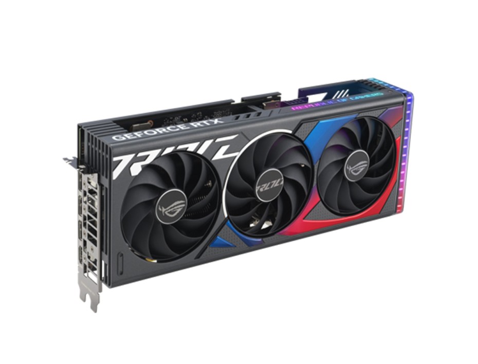 TARJETA DE VIDEO ASUS RTX 4060 ROG STRIX OC 8GB GDDR6 (90YV0JB0-M0AA00) GEFORCE NVIDIA 128 BITS | 3 VENTILADORES