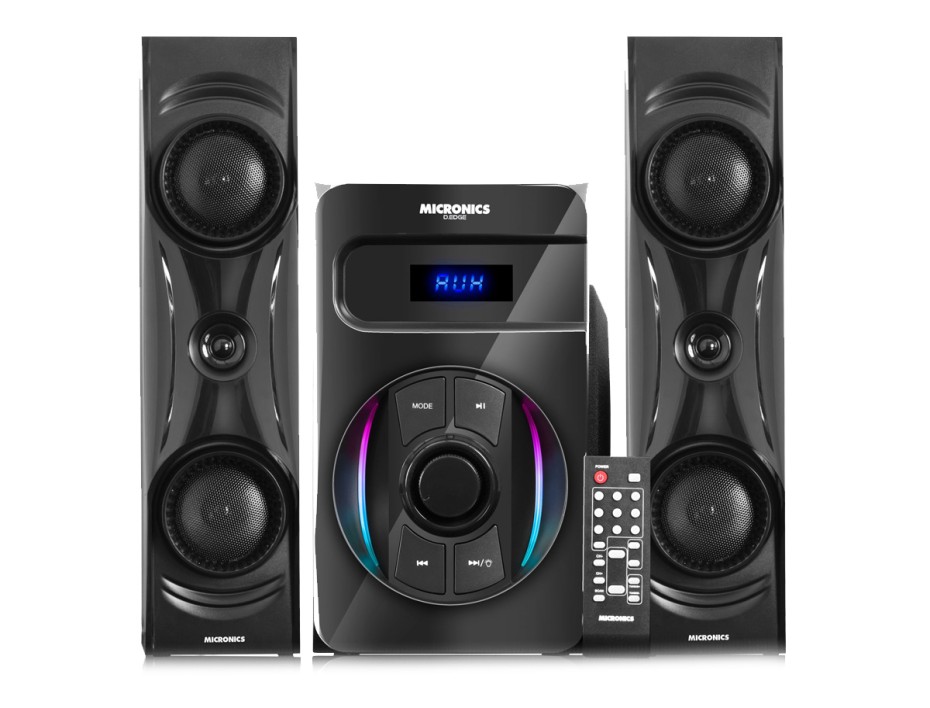 Subwoofer Micronics D.edge S7520bt 80 Watts | Fm+usb+sd+bt & Control (mic S7520bt)
