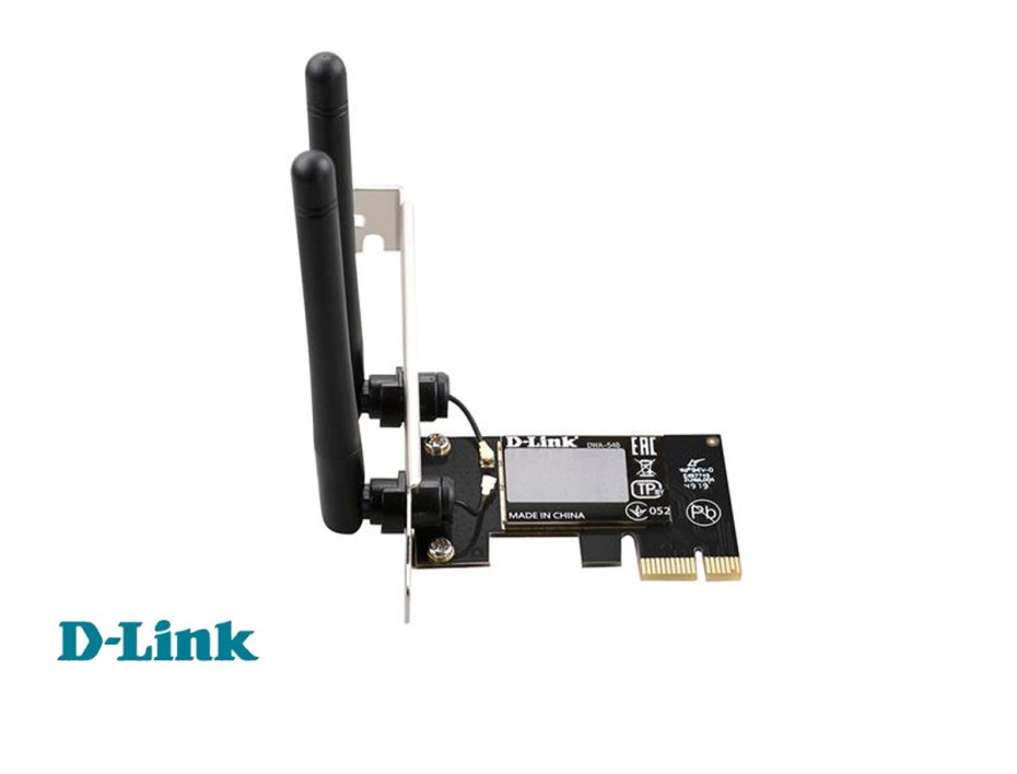 Tarjeta De Red Pci Express Inalambrico N300 D-link | 300mbps (dwa-548)