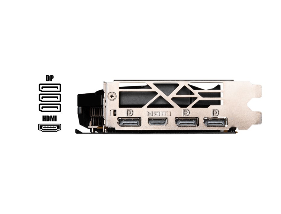 TARJETA DE VIDEO MSI RTX 4060 GAMING X 8GB GDDR6 (912-V516-011) GEFORCE NVIDIA 128 BITS | 2 VENTILADORES