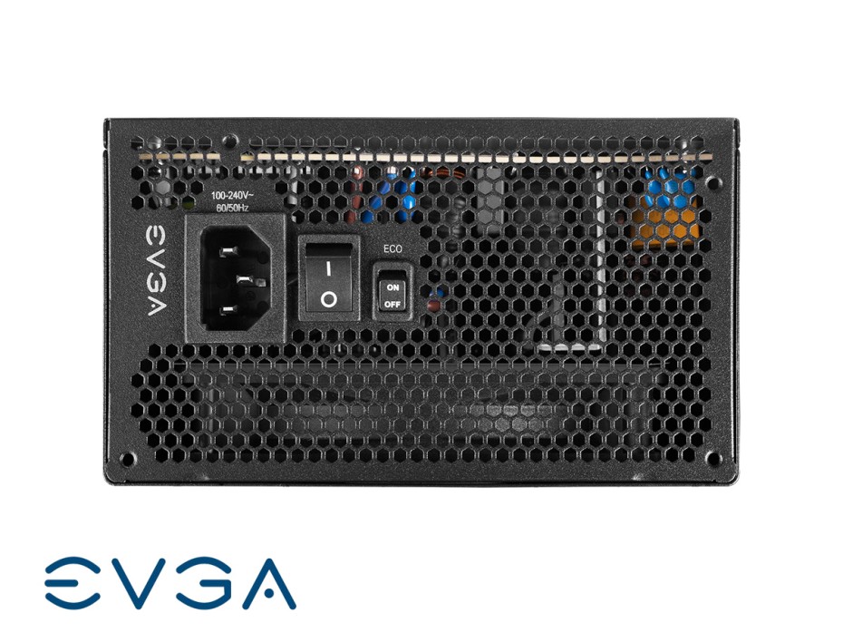 FUENTE DE PODER EVGA 800W GE ATX, GOLD 80 PLUS, CABLE FLAT, COLOR NEGRO (200-GE-0800-V1)