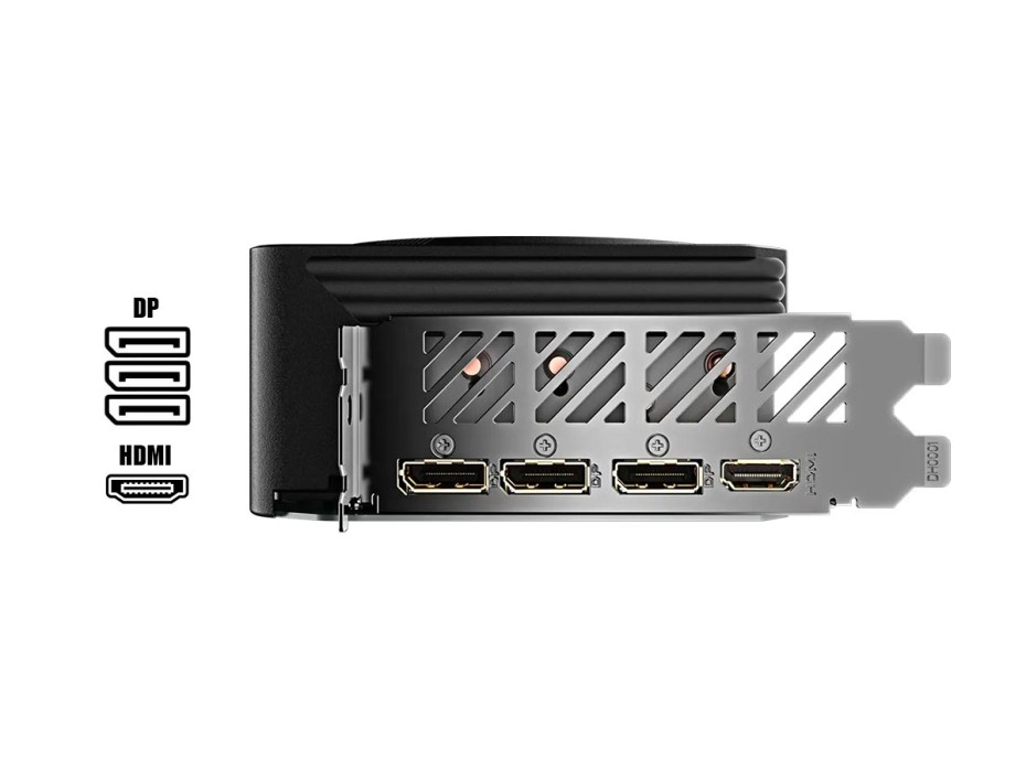 TARJETA DE VIDEO GIGABYTE RTX 4070 12GB GDDR6X GEFORCE NVIDIA 192 BITS, GAMING, GRAFICO PARA VIDEO JUEGOS, 3 FAN (GV-N4070GAMING OC-12GD)