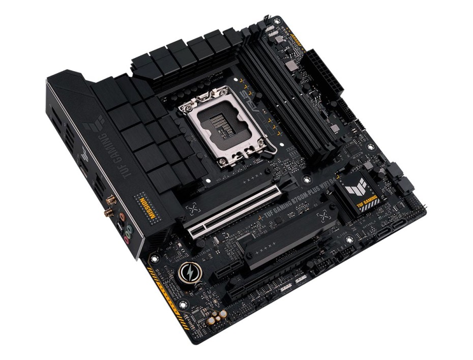 PLACA MADRE ASUS TUF GAMING B760-PLUS WIFI D4, PARA PROCESADORES INTEL LGA 1700, MEMORIA DDR4 DE 4 SOCKET HASTA 192GB BUSS 7200 MHZ (90MB1DF0-M0AAY0)