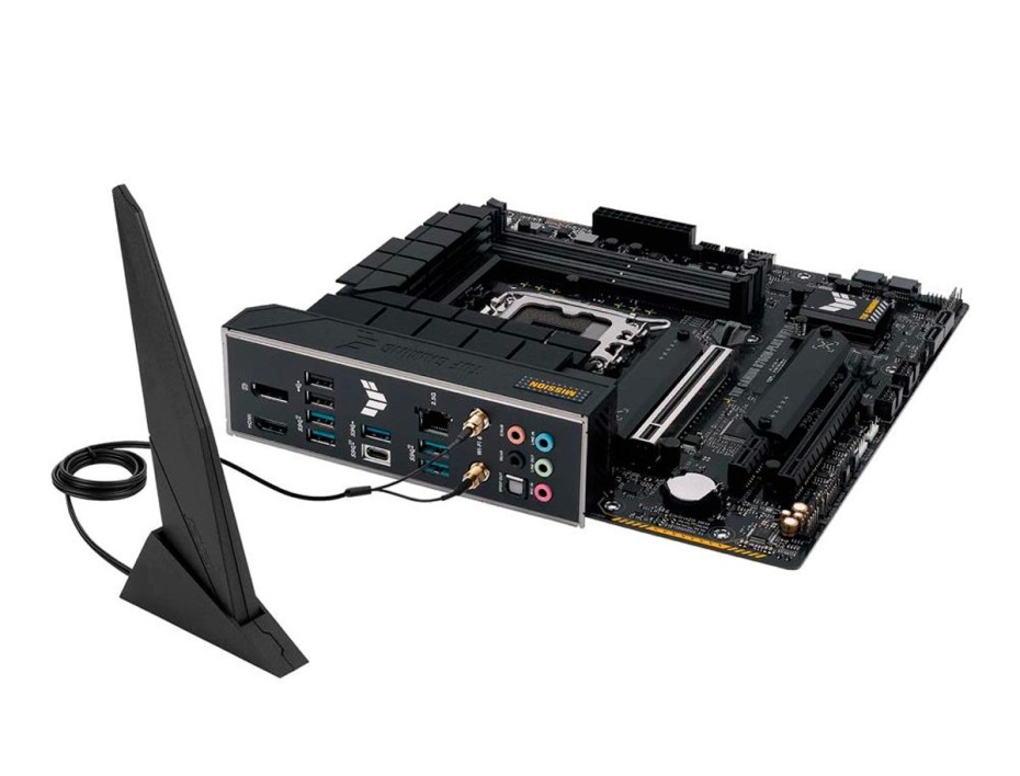 PLACA MADRE ASUS TUF GAMING B760-PLUS WIFI D4, PARA PROCESADORES INTEL LGA 1700, MEMORIA DDR4 DE 4 SOCKET HASTA 192GB BUSS 7200 MHZ (90MB1DF0-M0AAY0)