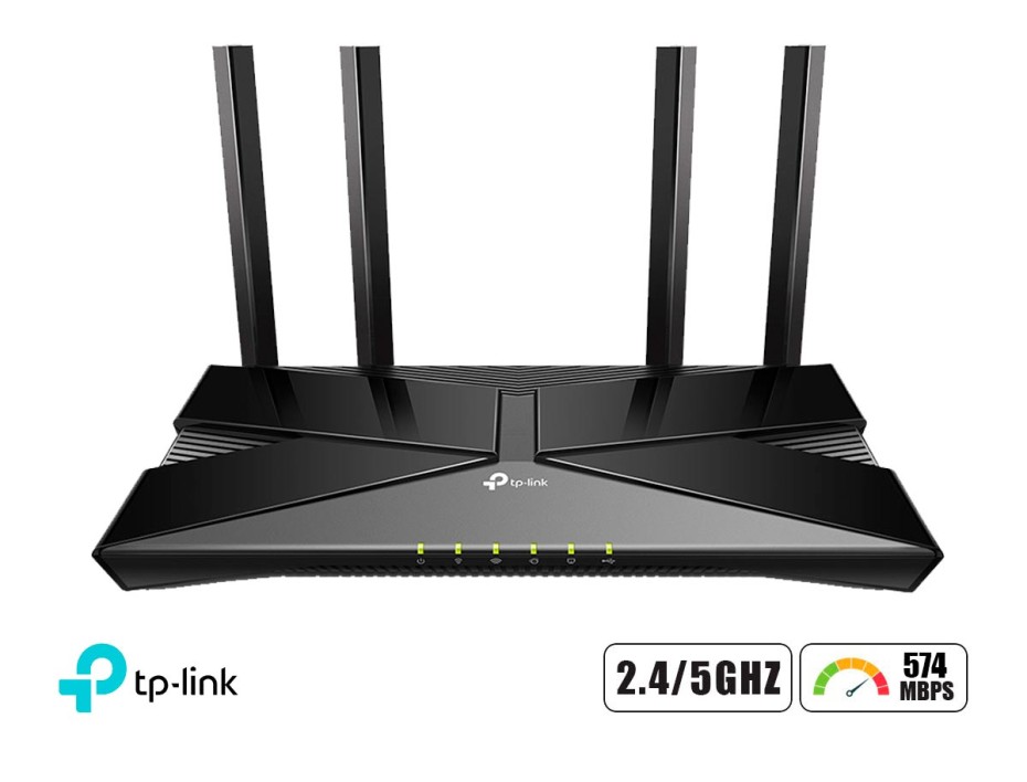 ROUTER TP-LINK ARCHER AX50(US) AX3000 DUAL BANDA GIGABIT WI-FI 6 (TL-ARCHER AX50)