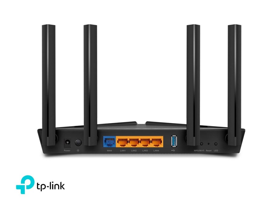 ROUTER TP-LINK ARCHER AX50(US) AX3000 DUAL BANDA GIGABIT WI-FI 6 (TL-ARCHER AX50)