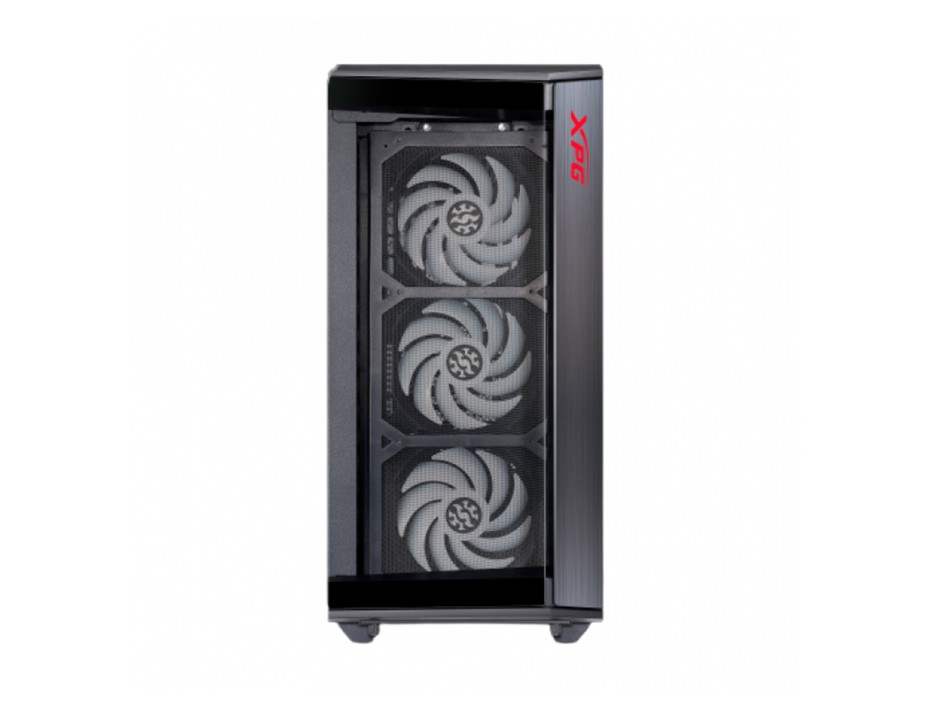 Case Xpg Battlecruiser Ii Black S/fuente (battlecruiseriist-bkcww) Panel De Vidrio, 4 Ventiladores, Led Argb, Negro