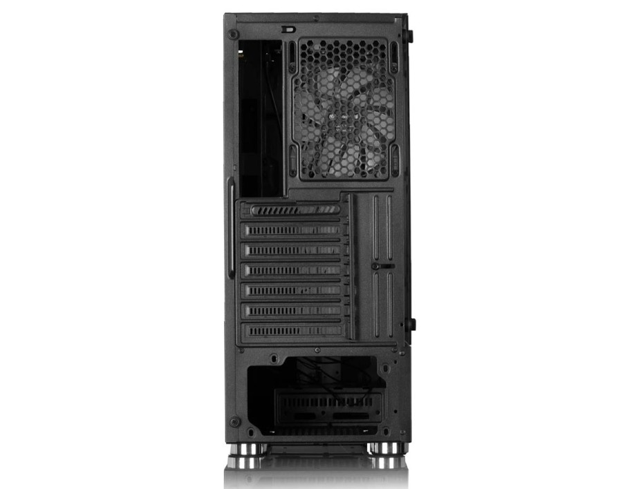 CASE CYBERTEL CYBER SAMURAI SIN FUENTE, BLANCO CON PANEL LATERAL VIDRIO TEMPLADO, 1 VENTILADOR STRIPE LED RGB, 3 PUERTOS USB, (CBX5021)