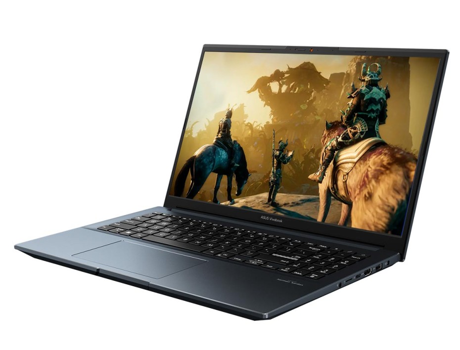 LAPTOP VIVOBOOK RYZEN 5-5600H PRO 15 M6500 (M6500QH-DB51) PANTALLA 15.6" FHD OLED | RAM 8GB | SSD 512GB | GTX 1650 4GB | WIN11 | QUIET BLUE | US.