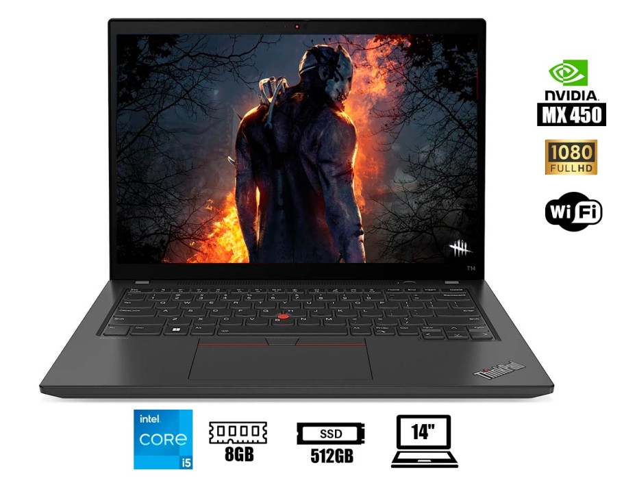 LAPTOP LENOVO THINKPAD T14 GEN 3,14" WUXGA IPS CORE I5-1235U 1.3/4.4GHZ 8GB DDR4-3200MHZ, SSD M.2 512GB, WINDOWS 11 PRO DG WINDOWS 10 PRO (21AJS1SA00)