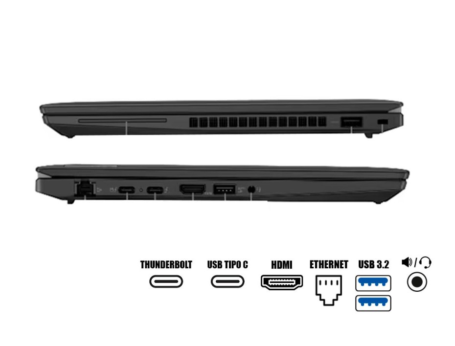 LAPTOP LENOVO THINKPAD T14 GEN 3,14" WUXGA IPS CORE I5-1235U 1.3/4.4GHZ 8GB DDR4-3200MHZ, SSD M.2 512GB, WINDOWS 11 PRO DG WINDOWS 10 PRO (21AJS1SA00)