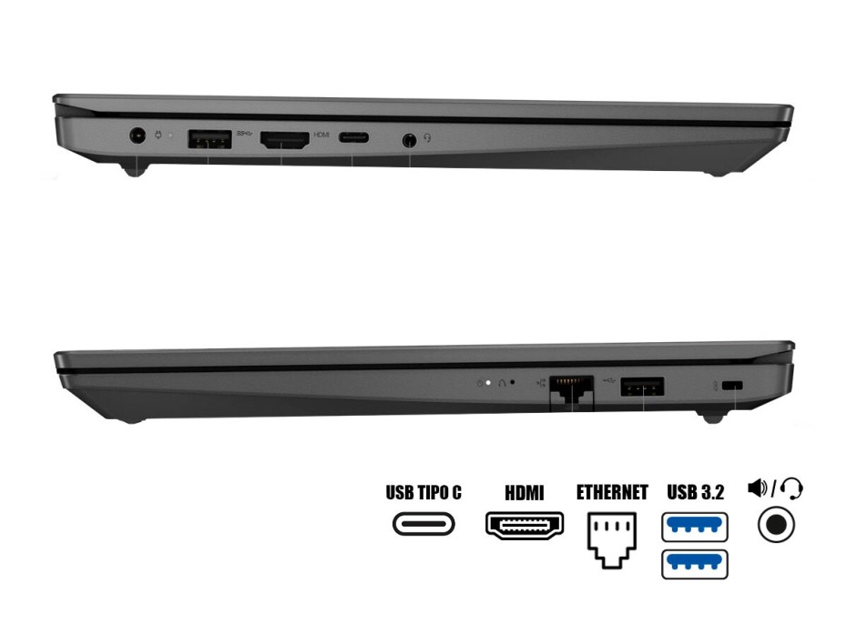 LAPTOP LENOVO V15 G3 IAP 15.6" FHD TN, CORE I7-1255U 1.70 / 4.70GHZ, 8GB DDR4-3200MHZ, RAM 8GB DDR4-3200, SSD M.2 512GB, S/S (82TT00D1LM)