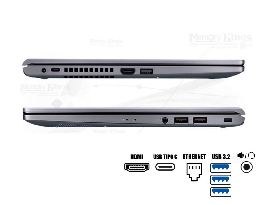 LAPTOP ASUS X515EA-EJ921 15.6" FHD LED, CORE I5-1135G7 2.4/4.2GHZ,, RAM 8GB DDR4, SSD M.2 512GB, S/S (90NB0TY1-M23620)